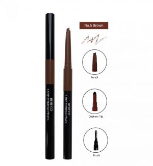 BEBECO 3STEP EYE BROW PENCIL NO.5  BROWN