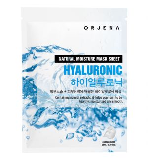 ORJENA NATURAL MOISTURE MASK SHEET HYALURONIC 23ML