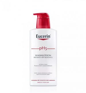 EUCERIN PH5 SENSITIVE SKIN WASH LOTION FOR BODY & FACE 400ML