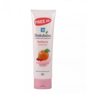 SHOKUBUTSU RADIANCE BRIGHTENING FACIAL FOAM 130G