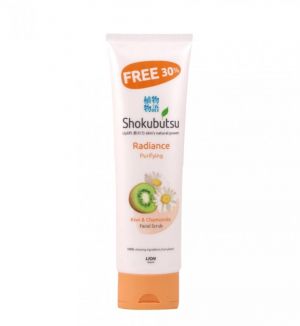 SHOKUBUTSU RADIANCE PURIFYING FACIAL SCRUB 130G