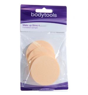 BT323 BODYTOOLS MAKEUP SLIMS 4 FOUNDATION SPONGES