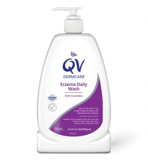 QV DERMCARE ECZEMA DAILY WASH 350ML
