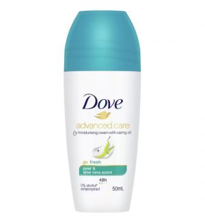 DOVE DEODORANT ROLL ON GO FRESH PEAR & ALOE VERA 50ML
