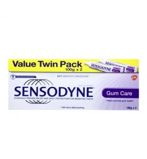 SENSODYNE GUM CARE TOOTHPASTE 2X100G