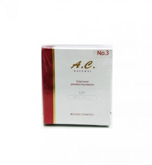 AC NATURAL TOTAL COVER POWDERY FOUNDATION UV SPF41 PA+++ REFILL NO.3 