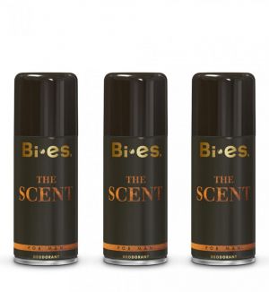 BI-ES THE SCENT DEODORANT (M) 150ML X 3 QTY