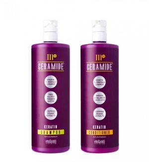 BUNDLE - BIOKEN M72 CERAMIDE KERATIN SHAMPOO AND CONDITIONER 946ML