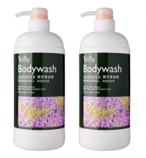 (BUNDLE OF 2) TOUCH BEAUTY BODYWASH LAVENDER REFRESHING 1L
