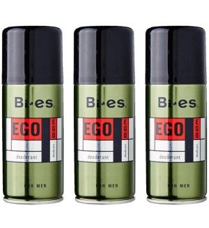 (BUNDLE OF 3)BI-ES EGO DEODORANT FOR MEN 150ML