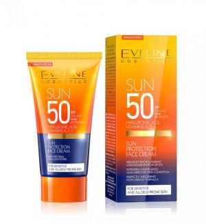 EVELINE SUNCARE EXPERT FACE CREAM SPF50 50ML