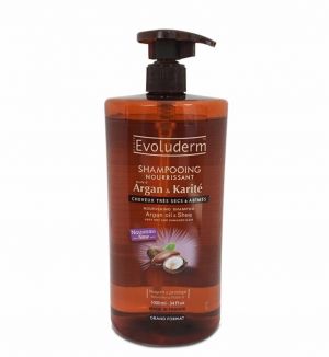 EVOLUDERM ARGAN & SHEA BUTTER SHAMPOO 1L