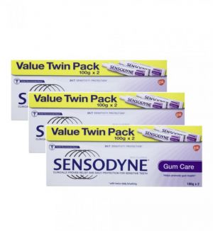 SENSODYNE GUM CARE TOOTHPASTE 2X100G X3PCS