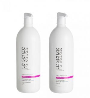 BUNDLE - LE SENZE COLOUR AND MOISTURE SHAMPOO AND CONDITIONER 1000ML