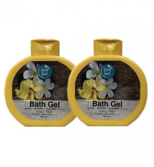 NELLY FRESH FEEL BATH GEL VANILLA 750ML X 2 BOTTLES
