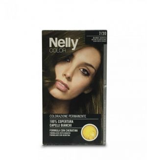 NELLY HAIR COLOR 7/30 MEDIUM GOLDEN BLONDE