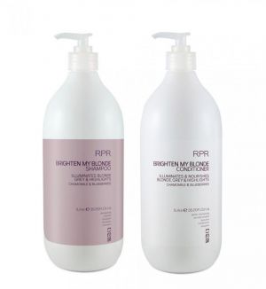 BUNDLE - RPR BRIGHTEN MY BLONDE SHAMPOO & CONDITIONER 1L