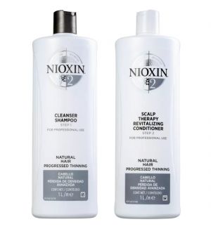 NIOXIN SYSTEM 2 CLEANSER AND CONDITIONER 1L
