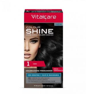 VITALCARE COLOUR SHINE WITH KERATIN #1 (BLACK)