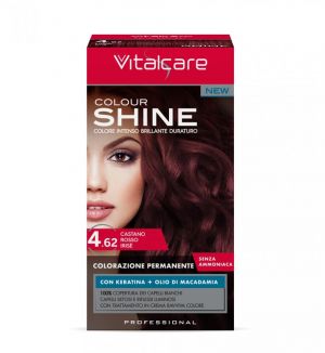 VITALCARE COLOUR SHINE WITH KERATIN #4.62 (VIOLET BROWN)